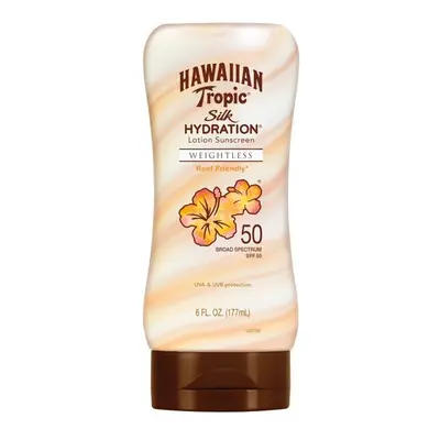 Hawaiian Tropic Silk Hydration Weightless Sunscreen SPF 50, fl oz