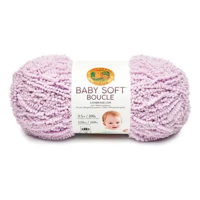 Lion Brand Yarn Baby Soft Boucle Yarn Lavender