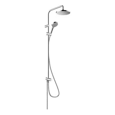 Hansgrohe Vernis Blend Riser Kit Round Drencher Head Handset Adjustable Chrome