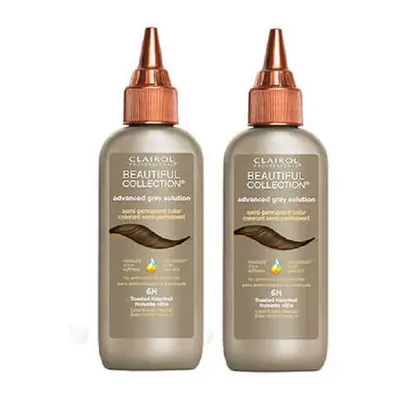 (2 Pks Discount) Clairol Beautiful Collection 6N Toated Hazenut