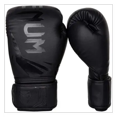 (Black, 16oz) Venum Challenger 3.0 Boxing Gloves Black/Black