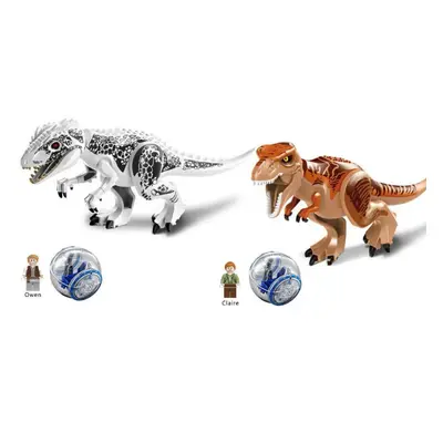 (Style C) Large Dinosaur Figure Big Size Indominus T Rex Blocks Lego Toys