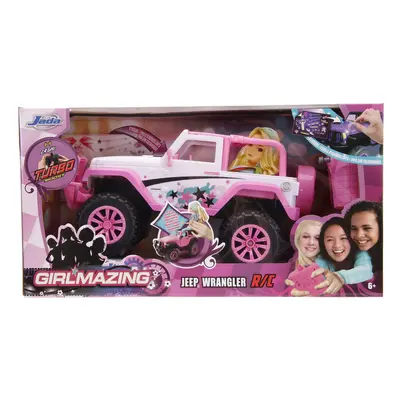 JADA Toys - Girlmazing 1:16 Scale RC Jeep Exclusive Star Deco Small