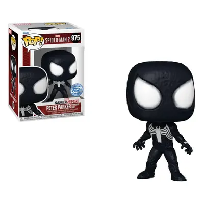 Funko Spider-Man Gamerverse Peter Parker Symbiote Suit Exclusive Pop Bobblehead Figure Standard 