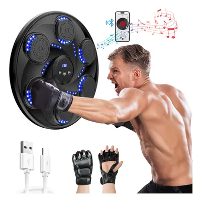 Smart Music Boxing Machine Wall Mounted with Bluetooth Speaker