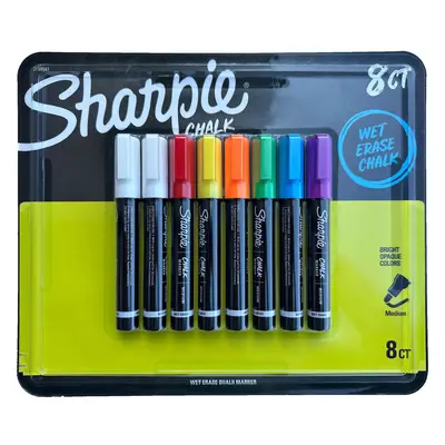 Sharpie Chalk Marker Medium Assorted Colors Count