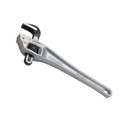 RIDGID Aluminium Offset Pipe Wrench 350mm 14in Capacity 50mm