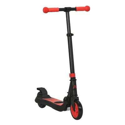 HOMCOM Folding Electric Scooter with Rear Wheel Brake, Red