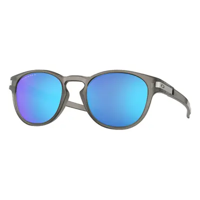 Oakley Latch Sunglasses Matt Grey Ink With Prizm Sapphire Polarized Lenses