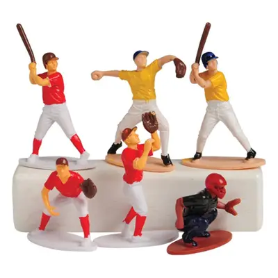 US Toy Baseball Toy Figures (Set of 12), Assorted