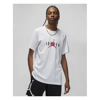 (2XL, White) Men's Nike Air Jordan Stretch T-Shirt Crew Neck