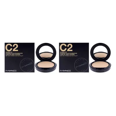 Studio Fix Powder Plus Foundation - C2 by MAC for Women - 0.52 oz Foundation - Pack of