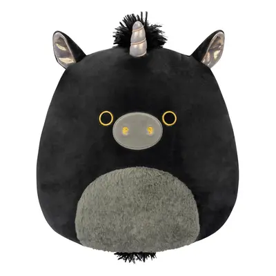 Squishmallows Original 12-Inch Nicolita Black and Gold Unicorn - Medium-Sized Ultrasoft Official