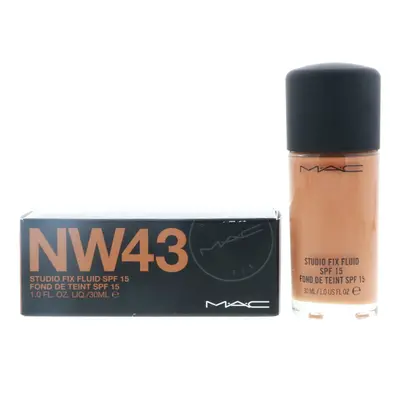 MAc Studio Fix Fluid Foundation SPF Boxed, NW43, count (A10)