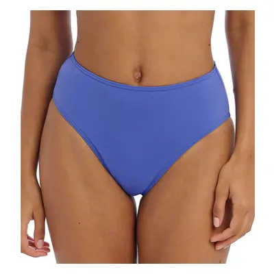 Freya Jewel Cove High Waist High Leg Swim Brief XL Plain Azure