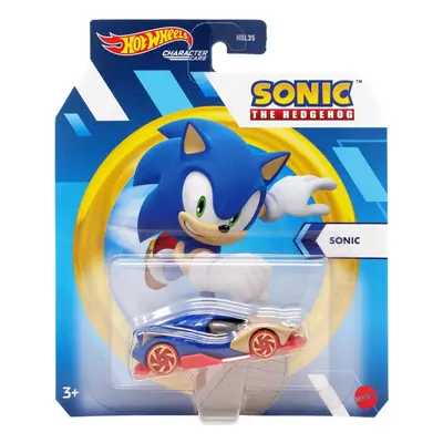 Hot Wheels Character Cars Sonic The Hedgehog Diecast 1:64 Scale (Sonic