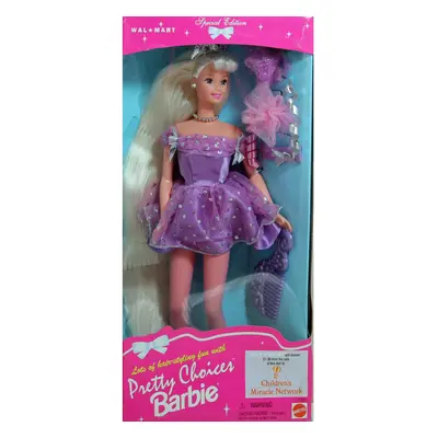 Pretty Choices Barbie Doll Pink Long Hair