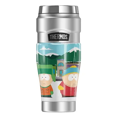 THERMOS South Park Cartman Stan Kyle Kenny Town Pose STAINLESS KING Stainless Steel Travel Tumbl