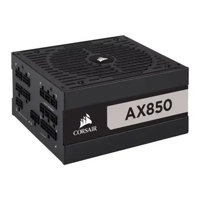 Corsair 850W AX Series AX850 PSU, Fluid Dynamic Fan, Fully Modular, 80+ Titanium