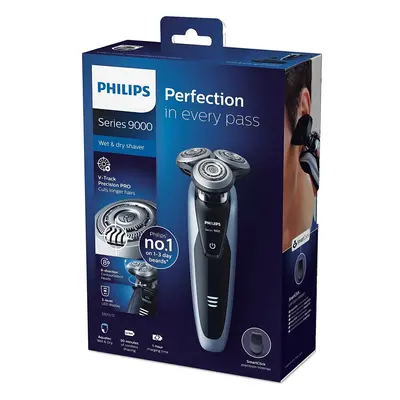 Philips Series Wet & Dry Men's Electric Shaver with Precision Trimmer (UK 2-Pin Bathroom Plug) -