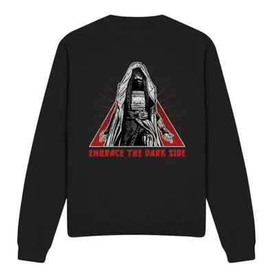 (XL, Black) Star Wars: The Acolyte Unisex Adult Embrace The Dark Side Of The Force Sweatshirt