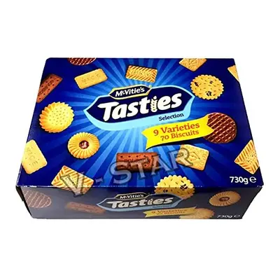 MCVITIE'S TASTIES Selection 730g - Varieties Biscuits Box