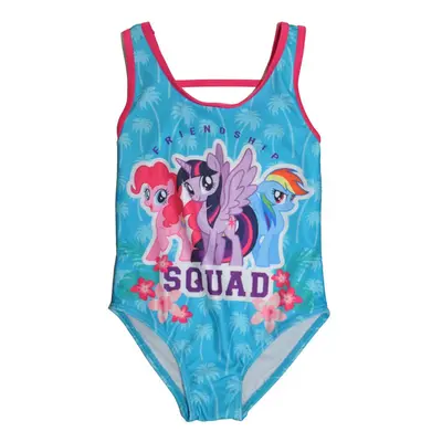 My Little Pony Little Girls One Piece Swimsuit Turquoise 6X