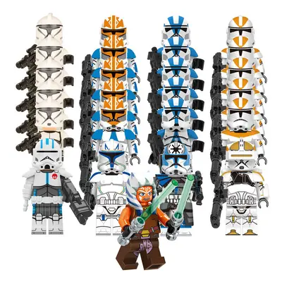 (Style G) Star Wars Clone Troopers Minifigures Gift Fit Lego