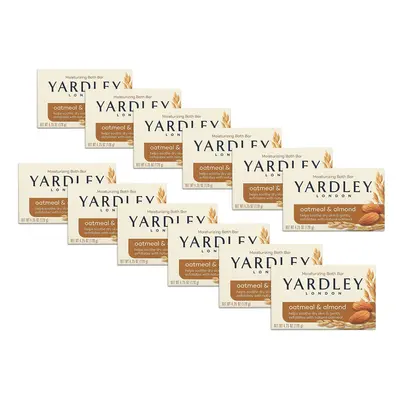 PACK OF - Yardley Oatmeal and Almond Soap, 4oz