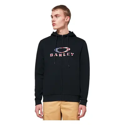 Oakley Men's Bark Full Zip Hoodie 2.0 Black/American Flag