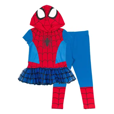 Marvel Spider-Man Toddler Girls T-Shirt and Leggings 4T