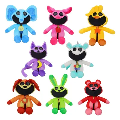 (8PCS) Smiling Critters Catnap Doll Plush Stuffed Toy