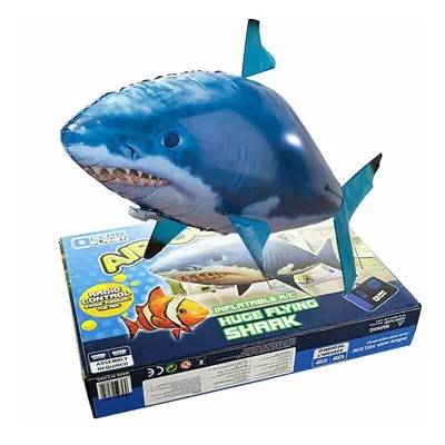 (Shark Fish) Remote Control Fly Air Shark Toy Inflatable Fish