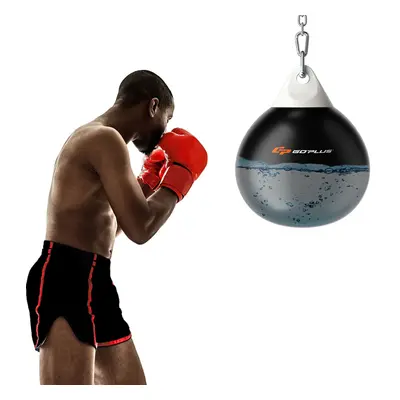 18 Inch Water Punching Bag kg Water Heavy Bag Filled Gym-Black