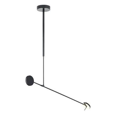 Grok Invisible - LED Ceiling Pendant Matt Black Mains dimming (LC) 765lm 3000K