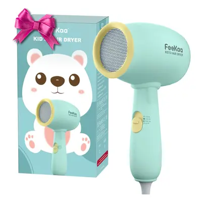 Kids Hair Dryer, Portable Mini Baby Hair Dryer, Silent Compact Hair Dryer, Travel Size Kids Hair