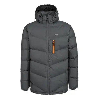 (XXL, Ash) Trespass Mens Blustery Padded Jacket