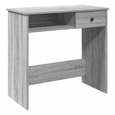 (grey sonoma) vidaXL Desk White 80x40x75 cm Engineered Wood office desk study desk