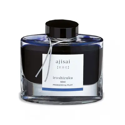 Pilot fountain pen ink iroshizuku INK-50-AJ hydrangea