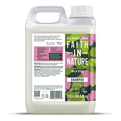 Faith In Nature Shampoo-Wild Rose 2.5L