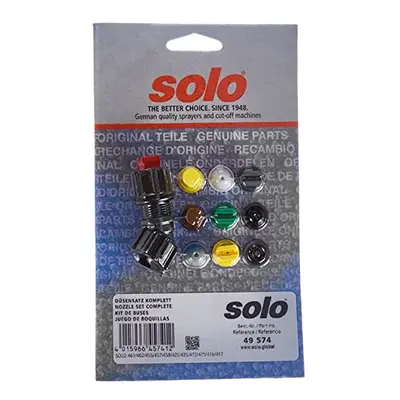 Solo Complete Sprayer Nozzle Set