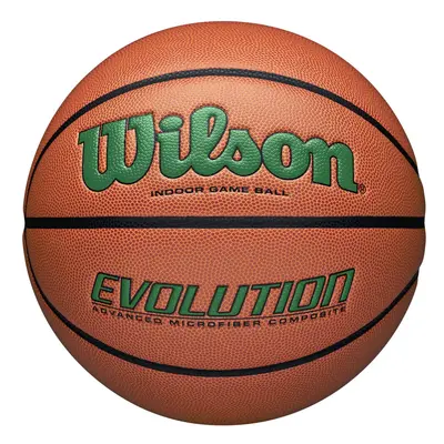 Wilson Evolution Official Size Game Basketball-Green