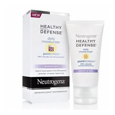 Neutrogena Healthy Defense Daily Moisturizer Sensitive Skin, SPF Lotion 1.70 oz