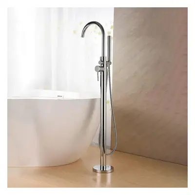 Chrome Freestanding Bath Shower Mixer Tap