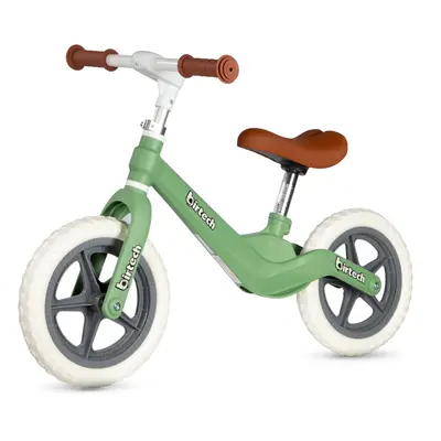 (green) 12"Balance Bike for Kids, Lightweight No Pedal Walking Balance Bike with Nylon Frame and