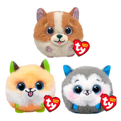 Puffies Soft Plush Toy Multipack | Tanner, Slush, Sherbert | 4-Inch Collectible Cuddly Stuffed B