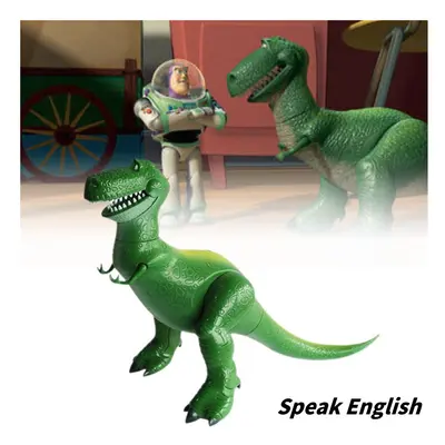 Toy Story Rex Interactive Talking Action Figure English Phrases Child Toy Gift