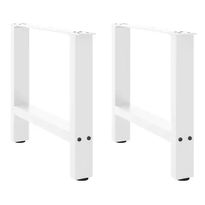 (white, x (42-43) cm/ pcs) vidaXL Coffee Table Legs Desk Legs Metal Furniture Legs Bar Stand DIY