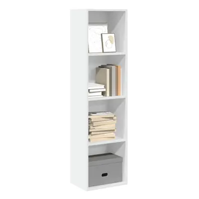 vidaXL Bookcase White 40x30x152 cm Engineered Wood