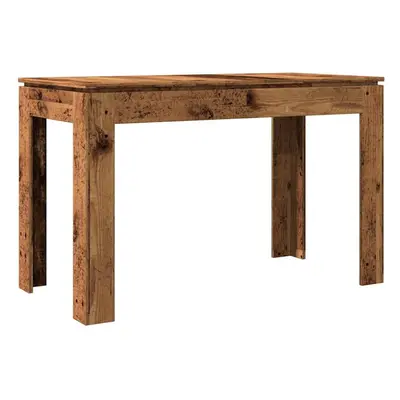 vidaXL Dining Table Old Wood 120x60x76 cm Engineered Wood table kitchen table